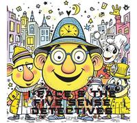 I-FACE & THE FIVE SENSE DETECTIVES: An Educational Coloring Book