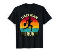 I Fart When I Run Funny Running Marathon Runner Triathlon T-Shirt