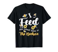 I Feed The Cutest Bees Lunch Lady Cafétéria Back School Fun T-Shirt