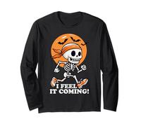 I Feel It's Coming Squelette Runner Thème Halloween Manche Longue