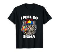 I Feel So Sigma Chat sans charnière Gen Z Meme Brainrot Slang Witty T-Shirt