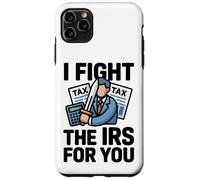 I Fight The IRS Accountant Tax Season Advisor Comptabilité CPA Coque pour iPhone 11 Pro Max
