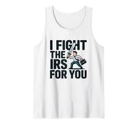 I Fight The IRS Accountant Tax Season Advisor Comptabilité CPA Débardeur