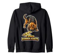 I Find Hidden Assets Accountant Dog Humor Sweat à Capuche