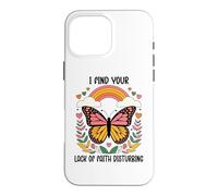 I Find Your Lack of Faith Disturbing Butterfly Christian Coque pour iPhone 16 Pro Max
