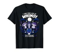 I Find Your Lack of Whimsy Disturbing Moon Funny Goth Frog T-Shirt Graphique avec Valeur