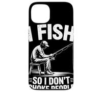 I Fish So I Do Not Choke People Humour Pêcheur Citation Coque pour iPhone 13