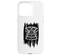 I Fix Cars What Your Superpower? Réparation mécanique Automobile Coque pour iPhone 15 Pro Max