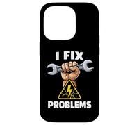 I Fix Problems Clé mécanique Graphique Coque pour iPhone 14 Pro