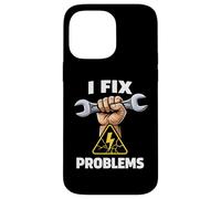 I Fix Problems Clé mécanique Graphique Coque pour iPhone 14 Pro Max