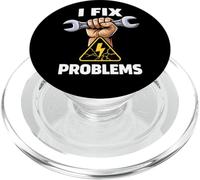 I Fix Problems Clé mécanique Graphique PopSockets PopGrip pour MagSafe