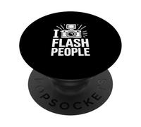 I Flash People Caméra drôle Dire Rétro Photographie PopSockets PopGrip Adhésif