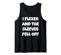 I Flexed and The Sleeves Fell Off Bodybuilding Muscles Débardeur