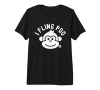 I Fling Poo T-Shirt Haut de Gamme