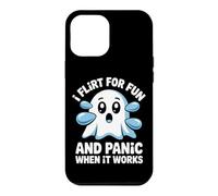 I Flirt for Fun and Panic When It Works Humour Dragues Flirt Coque pour iPhone 12 Pro Max