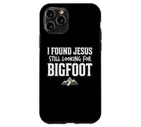 I Found Jesus Still Looking for Bigfoot Funny Christian Coque pour iPhone 11 Pro