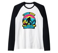 I Found Jesus Still Looking for Bigfoot pour Femmes, Hommes, Enfants Manche Raglan