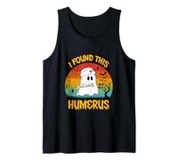 I Found This humérus fantôme infirmière rétro Halloween Costume Débardeur