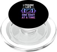 I Frame Life One Shot at A Time PopSockets PopGrip pour MagSafe