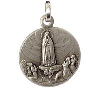 I G J Médaille de Notre-Dame de Fatima en Argent Sterling 925-925 Sterling Silver Our Lady of Fatima Medal