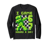 I Game 67 Heures par Jour Six Seven Birthday Gamer Manche Longue