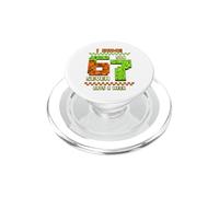 I Game 67 Heures par Jour Six Seven Gamer Pixel PopSockets PopGrip pour MagSafe