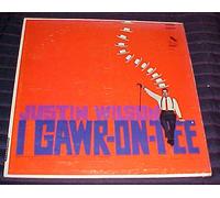 I Gawr-On-Tee by Justin Wilson Record Vinyl Album