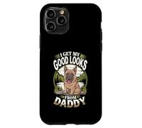 « I Get My Good Looks from Daddy German Shepherd Dog Lover » Coque pour iPhone 11 Pro