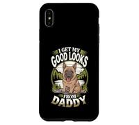 « I Get My Good Looks from Daddy German Shepherd Dog Lover » Coque pour iPhone XS Max