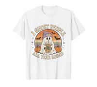 I Ghost People All Year Round Introverti Halloween T-Shirt Graphique avec Valeur