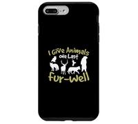 I Give Animals One Last Furwell Taxidermists Peluche pour Animaux Coque pour iPhone 7 Plus/8 Plus