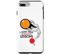I Give Free Smash Lessons Funny Table Tennis Player Love Coque pour iPhone 7 Plus/8 Plus