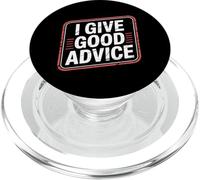I Give Good Advice Expert Maître de Sagesse - PopSockets PopGrip pour MagSafe