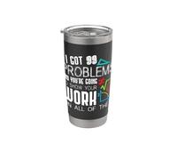 I Got 99 Problems Show Your Work Funny Tutor - Math Teacher Gobelet isotherme en acier inoxydable double paroi