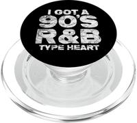 I Got a 90s R&B Type Heart années 90's Music Vintage PopSockets PopGrip pour MagSafe