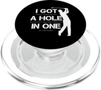 I Got A Hole in One Golf Lover Golfeur Homme Papa PopSockets PopGrip pour MagSafe