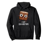 I Got Log-a-Rhythm Jeu de Mots mathématiques drôle Sweat à Capuche
