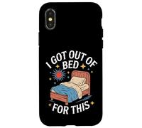 I Got Out of Bed for This Attente de Sarcasme agacée - Coque pour iPhone X/XS
