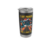 I Got Probed Alien Extraterrestrial Abduction Believer Humour Gobelet isotherme en acier inoxydable double paroi