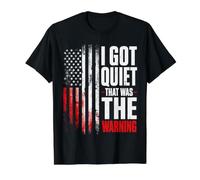 I Got Quiet c'était The Warning Introvert Sarcastic Mood T-Shirt Graphique avec Valeur