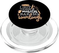 I Got These Muscles Baking Levain PopSockets PopGrip pour MagSafe