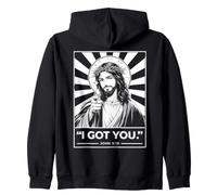 I Got You Jesus John 3:16 Anime chrétien drôle Sweat à Capuche