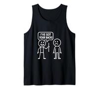 I Got Your Back - Funny Stickman Sarcasm Friendship Débardeur