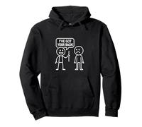 I Got Your Back - Funny Stickman Sarcasm Friendship Sweat à Capuche