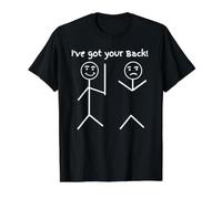 I Got Your Back Stick Amitié Sarcastique T-Shirt Graphique avec Valeur