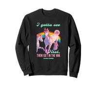 I Gotta See The Candy First (Graphique Licorne Amusante) Sweatshirt