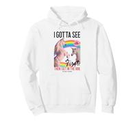 I Gotta See The Candy First (Graphique Licorne Arc-en-Ciel Amusant) Sweat à Capuche
