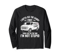 I Gotta See The Candy First Then I Get in The Van - Halloween Manche Longue
