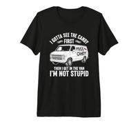 I Gotta See The Candy First Then I Get in The Van - Halloween T-Shirt Haut de Gamme
