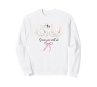 I Guess You Will Do Ribbon Valentine's Day Sweatshirt